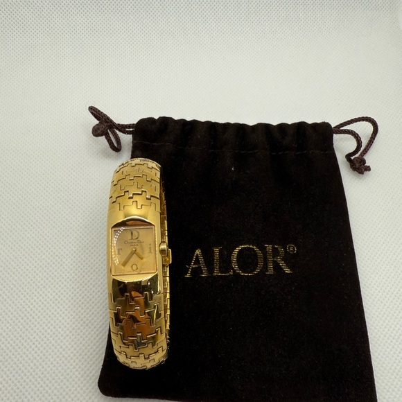 Women’s Christian Dior Stainless Steel & 18k Yellow Gold Plated Watch